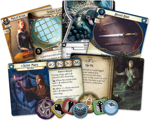 THE INNSMOUTH CONSPIRACY- Deluxe: Arkham Horror LCG Exp.