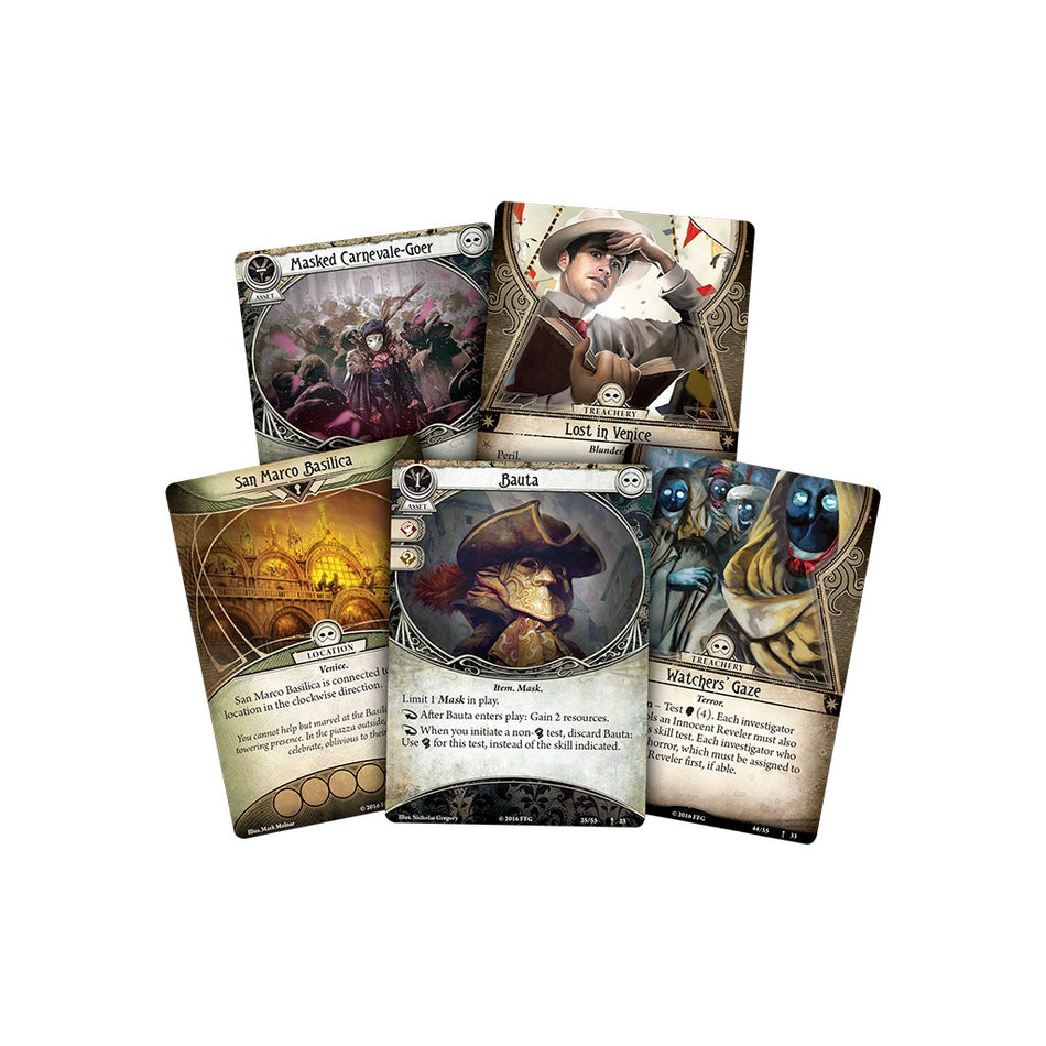 CARNEVALE OF HORRORS - Standalone Adventure: Arkham Horror LCG