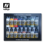 AV Vallejo Model Air Set - Basic Colors (x16)