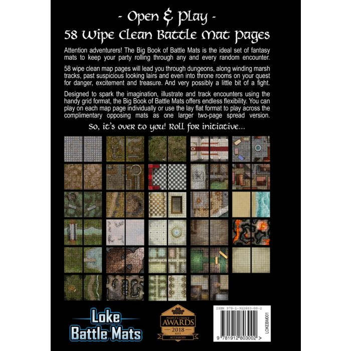Big Book of Battle Mats (A4)