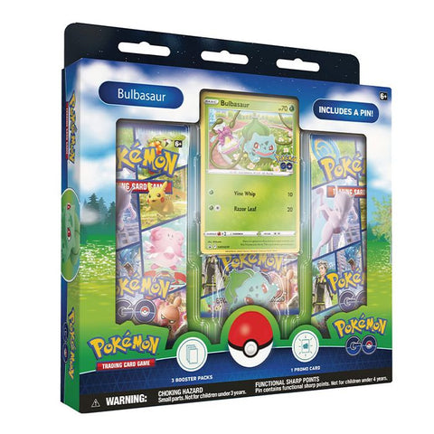 POKEMON GO - Pin Collection Bulbasaur, Charmander or Squirtle