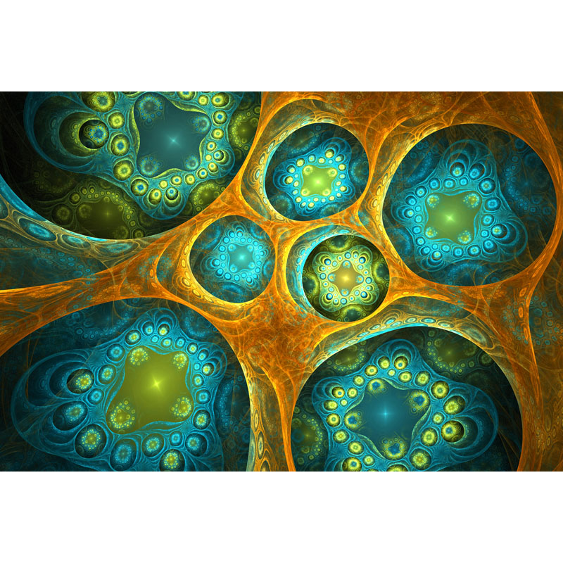 FRACTAL - Card Game Mat - 60x40cm