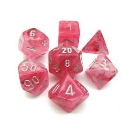 GHOSTLY GLOW Pink w/Silver - 7-Die Set