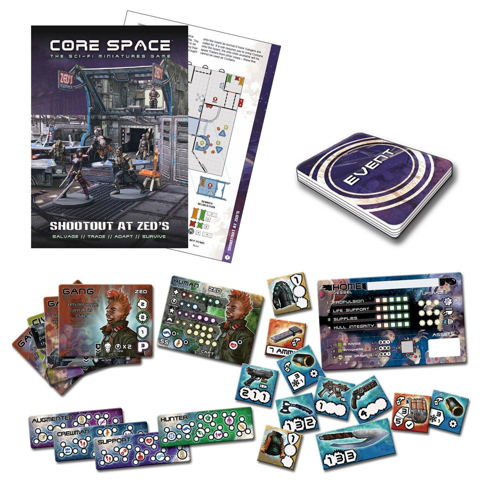 Core Space Shootout at Zed's Expansion
