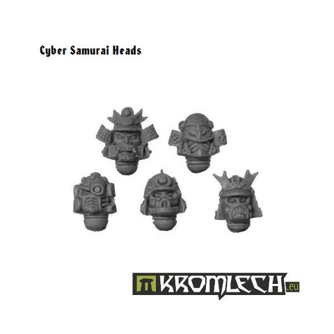 Cyber Samurai Heads (10)