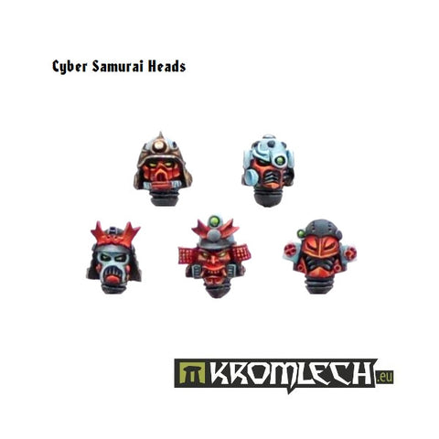 Cyber Samurai Heads (10)