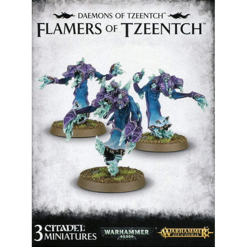 DAEMONS OF TZEENTCH FLAMERS OF TZEENTCH