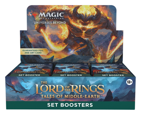 Lord of the Rings: Tales of Middle-Earth Set Booster *Sealed box of boosters*