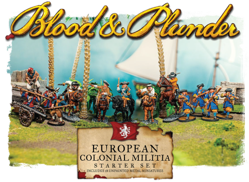EUROPEAN COLONIAL MILITIA Nationality Set