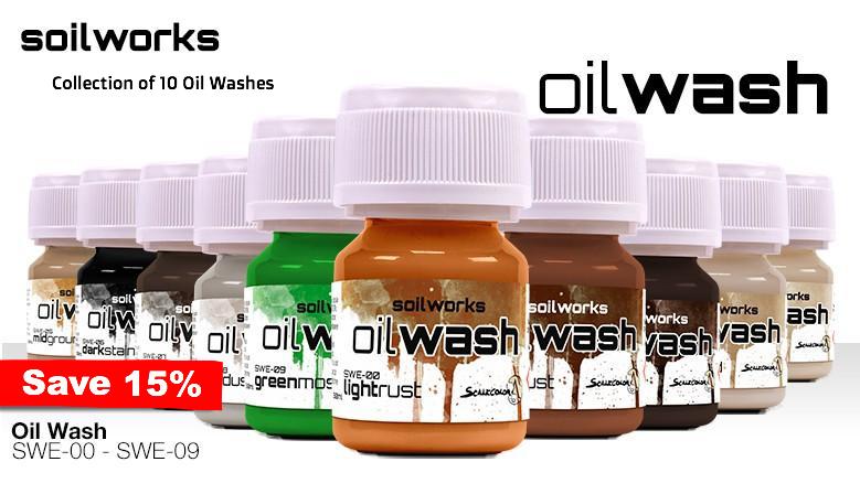 Soil Works oil Washes Collection