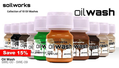 Soil Works oil Washes Collection