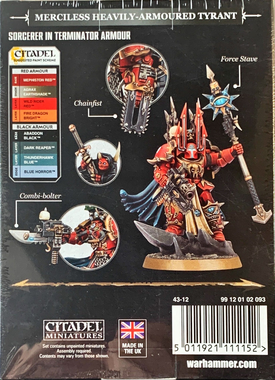 CHAOS SPACE MARINES TERMINATOR LORD
