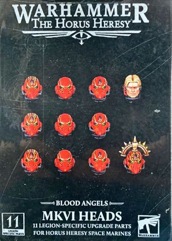 Blood Angels MKVI Heads