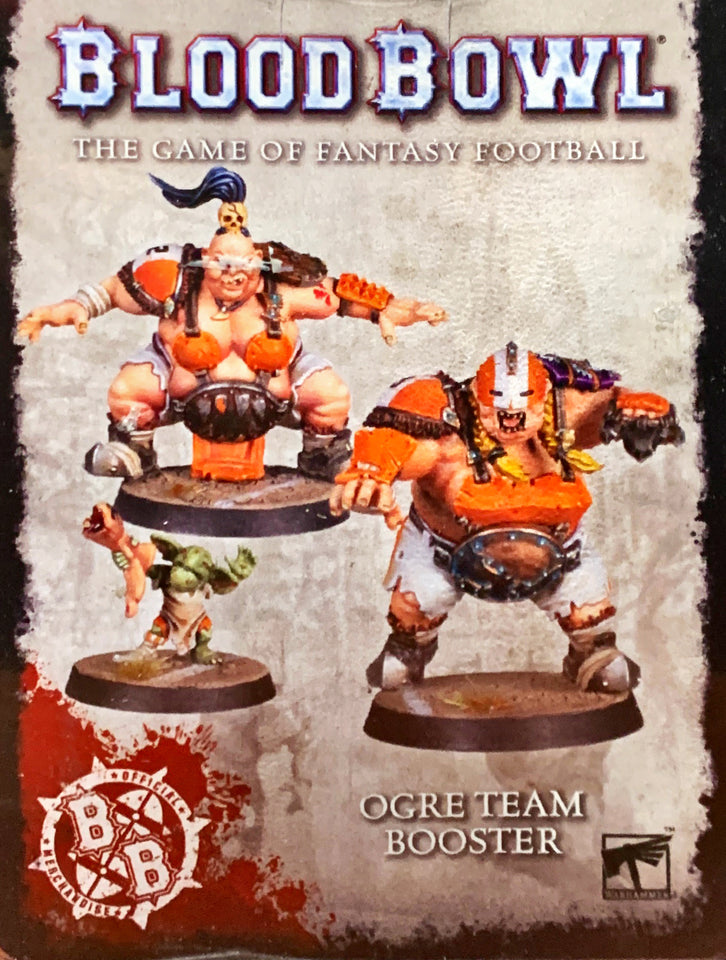 Blood Bowl Ogre Team Booster from Forge World (gw