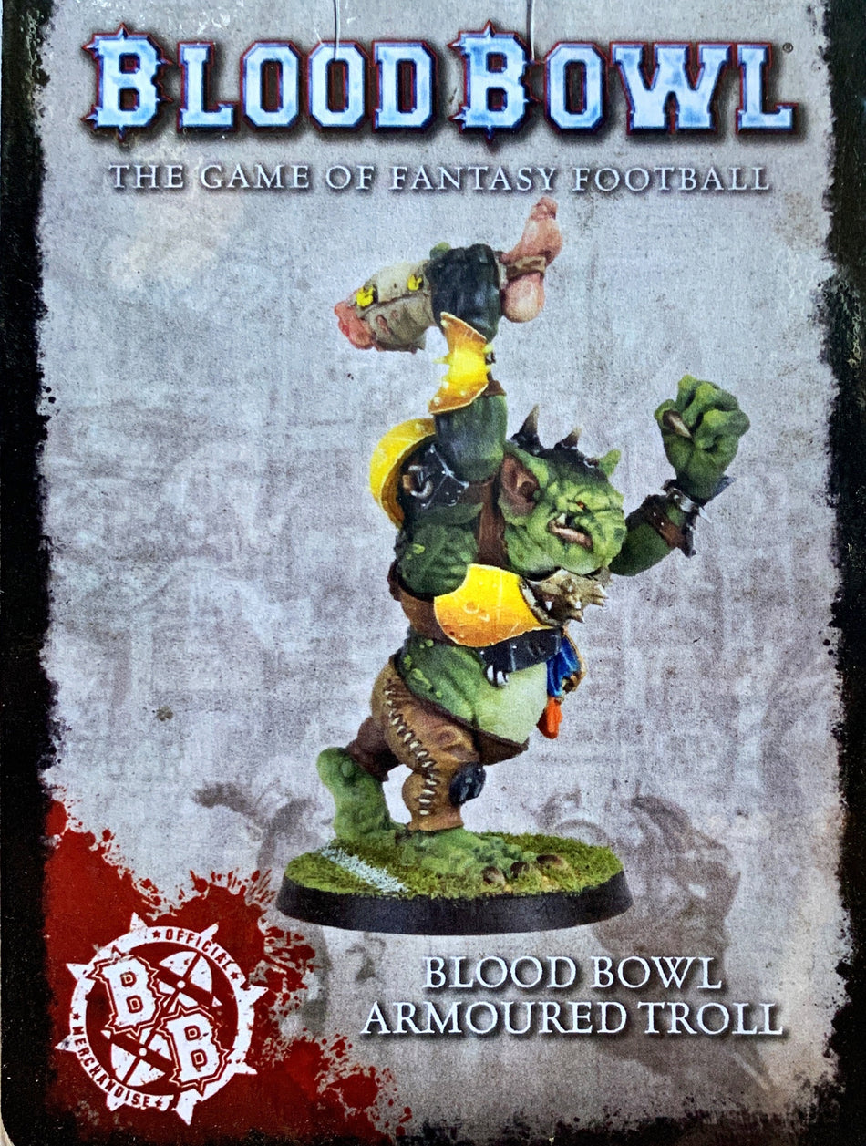 BLOOD BOWL ARMOURED TROLL
