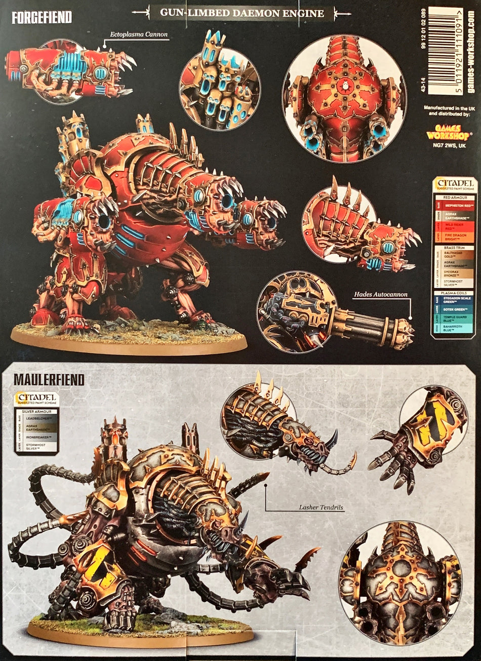 CHAOS SPACE MARINES FORGEFIEND