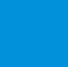 FLAT BLUE PLAYMAT  (3'x3')