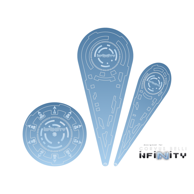 Infinity Templates "BLUE" (3)