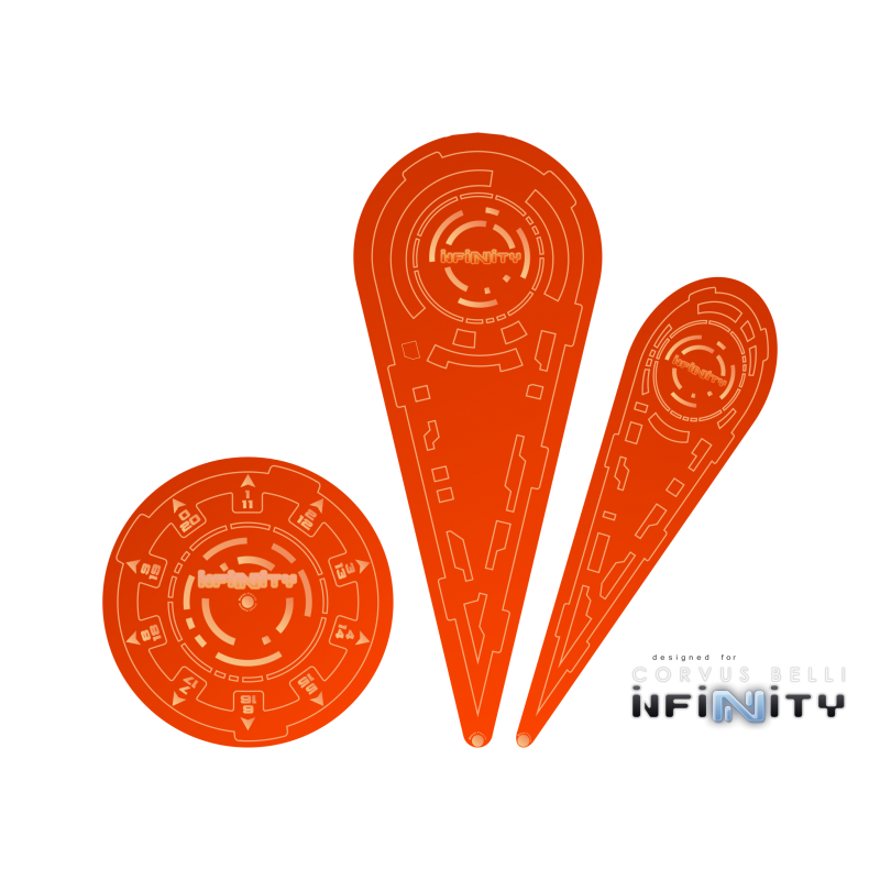 Infinity Templates "ORANGE" (3)