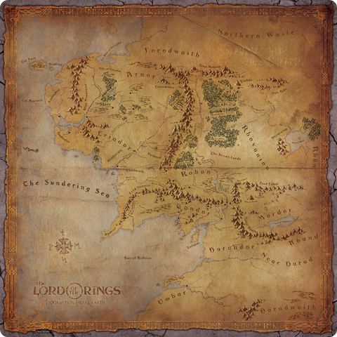 THE LORD OF THE RINGS: Journeys in Middle-earth Play mat
