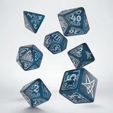 Call of Cthulhu Abyssal & White Dice Set