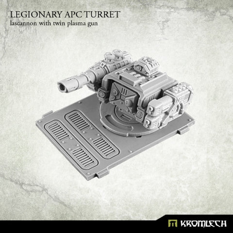 LEGIONARY APC TURRET: Lascannon with twin plasma gun (1)