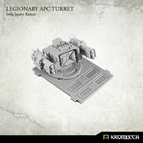 LEGIONARY APC TURRET: Twin Heavy Flamer (1)