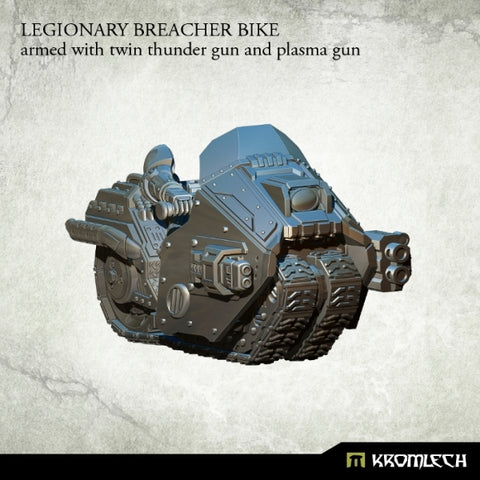 LEGIONARY BREACHER BIKE: with twin thunder gun and plasma gun