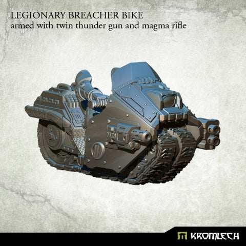 LEGIONARY BREACHER BIKE: with twin thunder gun and magma rifle