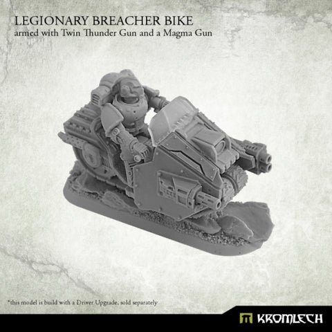 LEGIONARY BREACHER BIKE: with twin thunder gun and magma rifle