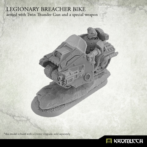 LEGIONARY BREACHER BIKE: with twin thunder gun and flamer