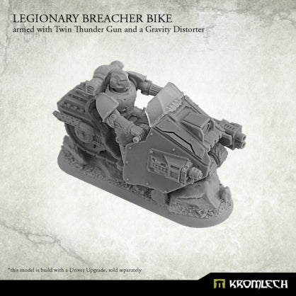 LEGIONARY BREACHER BIKE: with twin thunder gun and gravity distorter