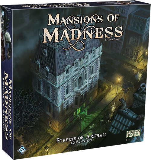 STREETS OF ARKHAM EXPANSION - Mansions Of Madness Exp.