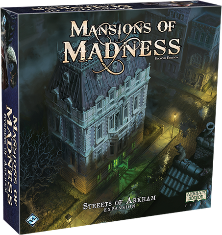 STREETS OF ARKHAM EXPANSION - Mansions Of Madness Exp.