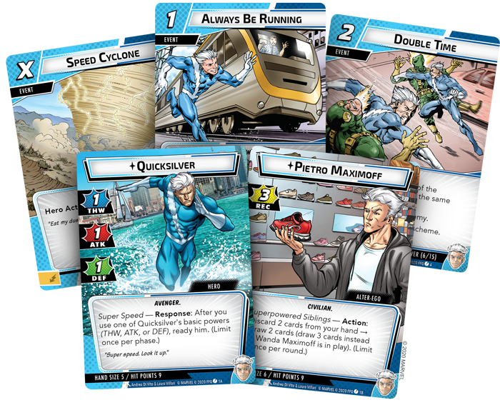 Quicksilver Hero Pack