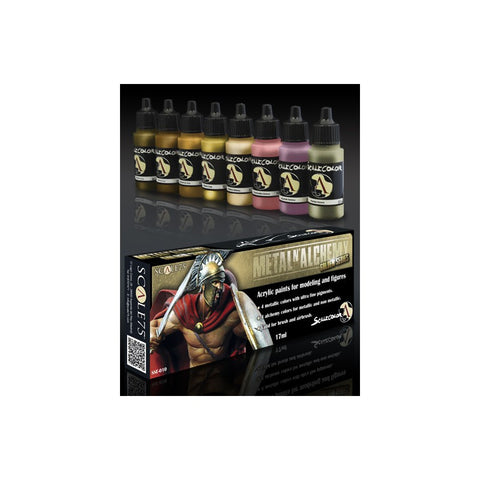 METAL'N ALCHEMY GOLDEN Paint Set