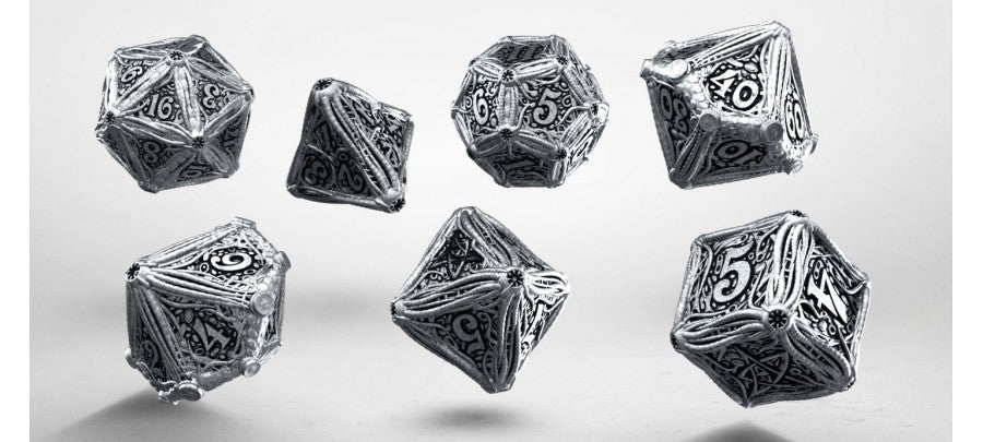 Metal Call of Cthulhu Dice Set (7)