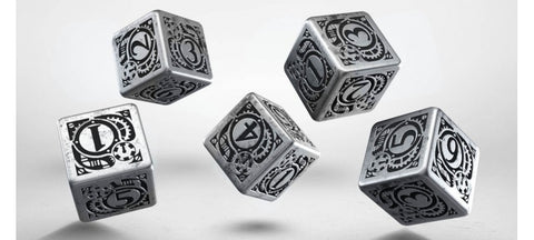 Metal Steampunk Dice Set (7)
