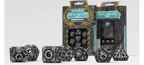 Metal Tech Dice Set (7)