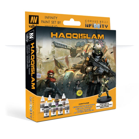 Infinity Haqqislam Paint Set w/ Exclusive Miniature