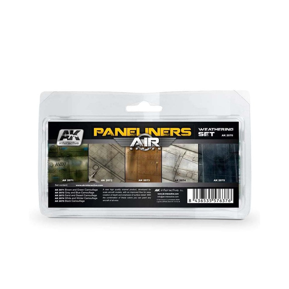 Paneliners Weathering Set - AK-2070