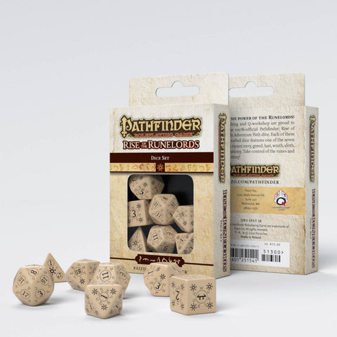 Pathfinder Rise of Runelords Dice Set (7)
