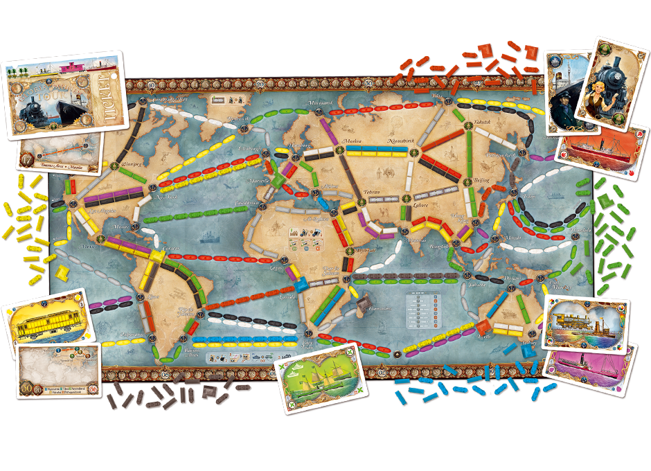 Ticket To Ride - Rails & Sails