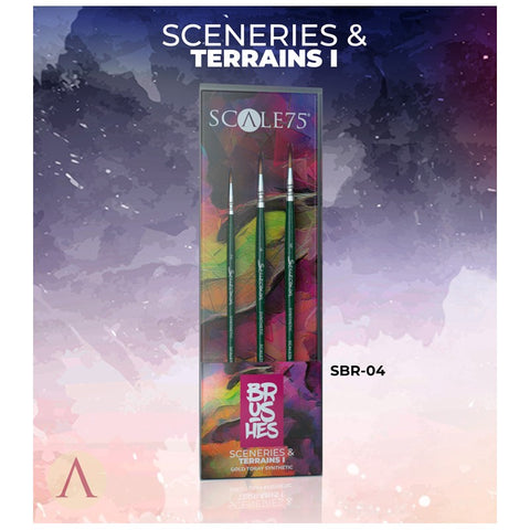 SCENERIES & TERRAINS I - Brush set