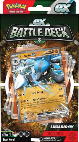 EX Battle decks - Lucario/Ampharos
