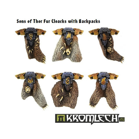 Sons of Thor Fur Cloacks with Backpacks (6)