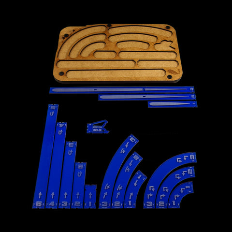 Space Fighter Manouver Tray - BLUE