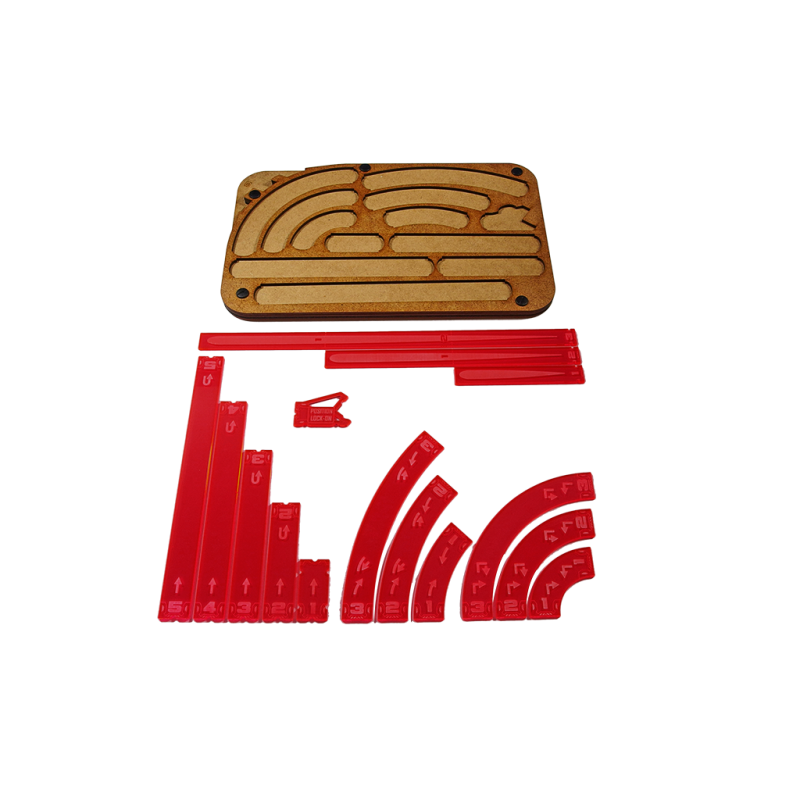 Space Fighter Manouver Tray - RED