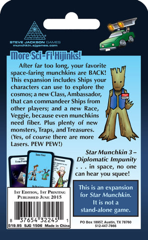 Star Munchkin 3: Diplomatic Impunity