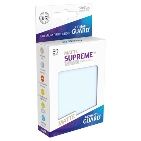 SUPREME UX Matte Sleeves - Standard Size (80)